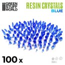 Green Stuff World - BLUE Resin Crystals - Small