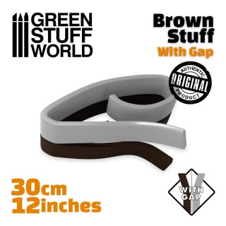 Green Stuff World - Brown Stuff Tape 12 inches WITH GAP
