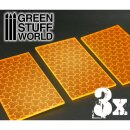 Green Stuff World - 3x Big Energy Walls - Phosphorescent...