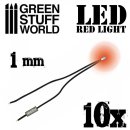Green Stuff World - Red LED Lights - 1mm