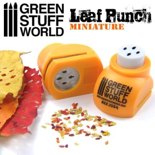 Green Stuff World - Miniature Leaf Punch ORANGE