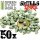 Green Stuff World - 50x Resin ORK Skulls