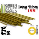 Green Stuff World - Brass Tubes 1mm