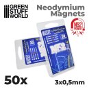 Neodymium Magnets 3x05mm - 50 units (N52)