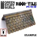 Green Stuff World - Miniature ROOF TILE Punch