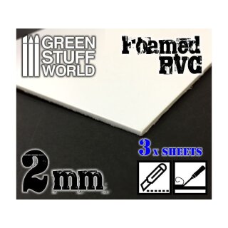 Foamed PVC 2 mm
