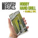 Green Stuff World - Hobby hand drill - BLACK color