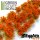 Green Stuff World - Blossom TUFTS - 6mm self-adhesive - ORANGE Flowers