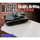 Green Stuff World - Rolling Pin DUTCH Bricks 15mm
