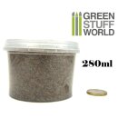Green Stuff World - Static Grass Flock 3 mm - BURNT Brown - 280 ml