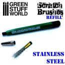 Green Stuff World - Scratch Brush Set Refill – Stainless Steel