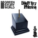 Green Stuff World - Tapered Bust Plinth 5x5cm Black