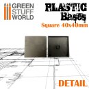 Plastic Square Bases 40x40 mm