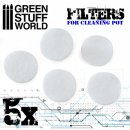Green Stuff World - Airbrush Cleaning Pot Filters