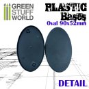 Green Stuff World - Plastic Bases - Oval Pill 90x52mm AOS