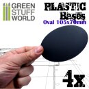 Plastic Bases - Oval Pill 105x70mm AOS