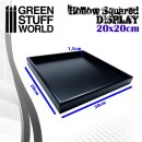 Green Stuff World - Hollow squared display 20x20 cm Black