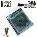 Green Stuff World - Tall Shrubbery - Blue Green