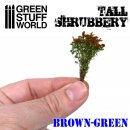 Tall Shrubbery - Brown Green