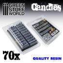 Green Stuff World - 70x Resin Candles