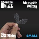 2x Resin Monster Wings - Small