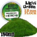 Green Stuff World - Static Grass Flock 12mm - Light Green - 180 ml