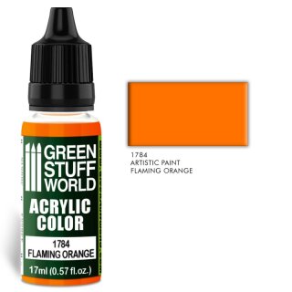Green Stuff World - Acrylic Color FLAMING ORANGE