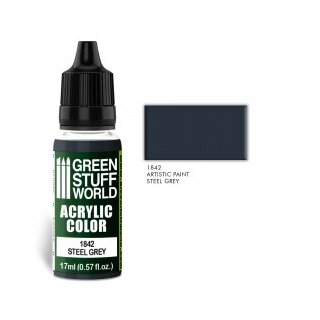 Green Stuff World - Acrylic Color STEEL GREY