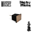 Green Stuff World - Tapered Bust Plinth 2.5x2.5cm Black