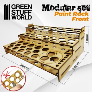 Modular Paint Rack - FRONT