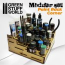 Green Stuff World - Modular Paint Rack - STRAIGHT CORNER