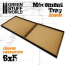 Green Stuff World - MDF Movement Trays 20mm 6x5