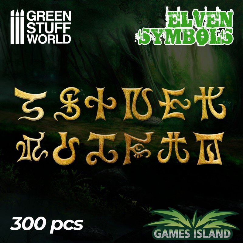 Elven Runes and Symbols, 5,75