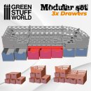 Green Stuff World - Modular Set 3x Drawers