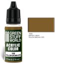 Green Stuff World - Acrylic Color YELLOW-BROWN OPS