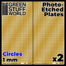 Green Stuff World - Photo-etched Plates - Large Circles