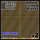 Green Stuff World - Photo-etched Plates - Large Rectangles