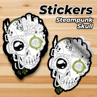 Green Stuff World - Skull Sticker