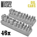 Green Stuff World - 46x Resin Oil Cans