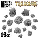 Green Stuff World - 16x Resin Treasure Pieces