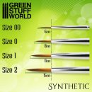 Green Stuff World - GREEN SERIES Synthetic Brush - Size 00