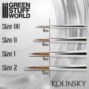 SILVER SERIES Kolinsky Brush - Size 00