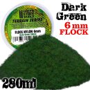 Static Grass Flock 6mm - Dark Green - 280 ml