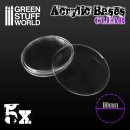 Green Stuff World - Acrylic Bases - Round 80 mm CLEAR