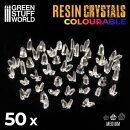 Green Stuff World - CLEAR Resin Crystals - Medium