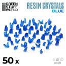 Green Stuff World - BLUE Resin Crystals - Medium