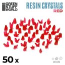 Green Stuff World - RED Resin Crystals - Medium