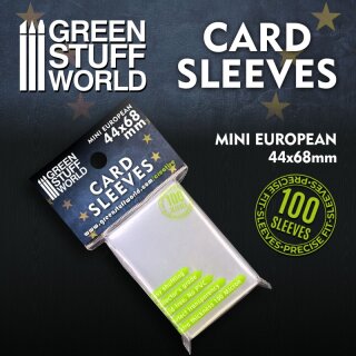 Card Sleeves - Mini European 44x68mm