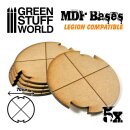 Green Stuff World - MDF Bases - Round 70 mm (Legion)
