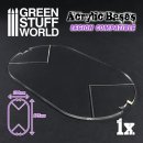 Green Stuff World - Acrylic Bases - Oval Pill 100x175 mm...